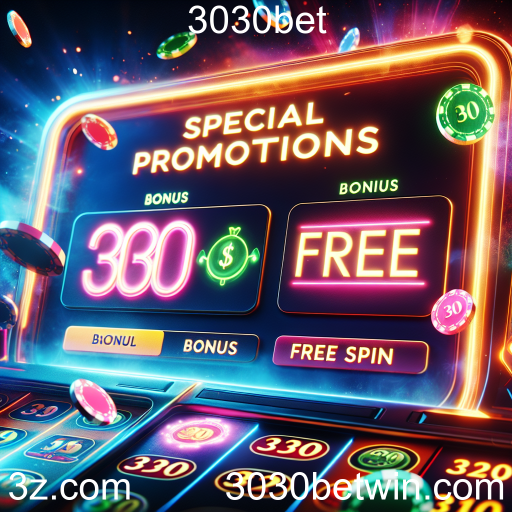 Promoções Especiais da 3030bet: Maximize Seu Jogo!